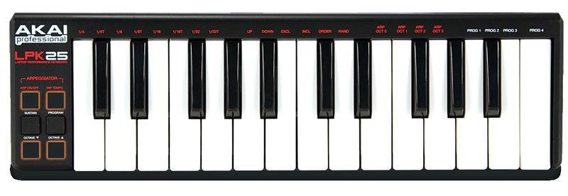 AKAI PRO LPK25 миди-клавиатура – фото 1