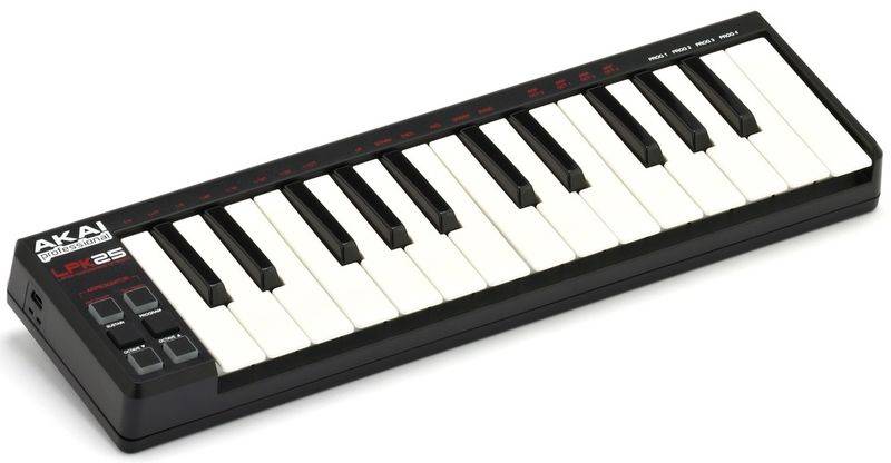 AKAI PRO LPK25 миди-клавиатура – фото 5